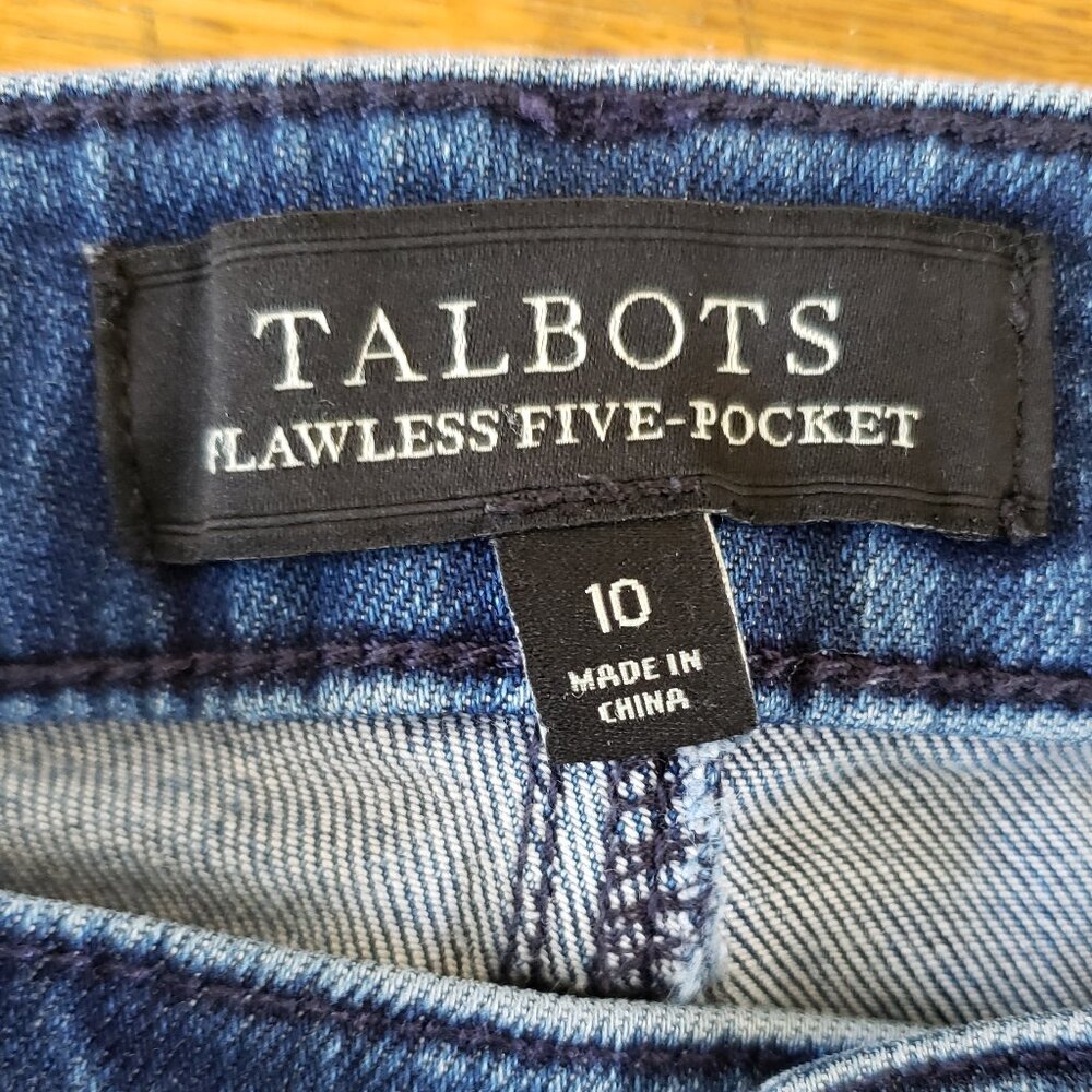 EUC women's Talbots Flawless Five-pocket cropped jeans - Picture 3 of 8